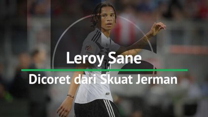 Leroy Sane Dicoret dari Skuat Jerman