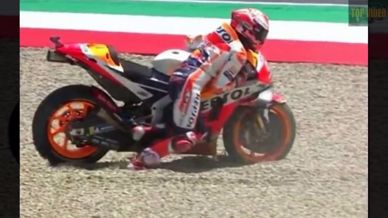 SIALNYA DOBEL, Sudah Jatuh, Marquez Akan Kena Hukuman Karena Lakukan Ini - MotoGP Italia 2018