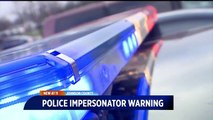 Sheriff Warns of Possible Police Impersonator in Indiana