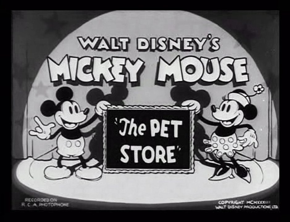 Mickey Mouse - The Pet Store  (1933)