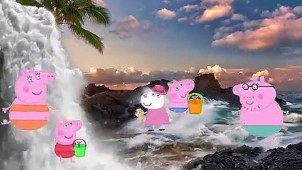 Peppa Pig Summer Holidays Finger Family Nursery Rhymes
