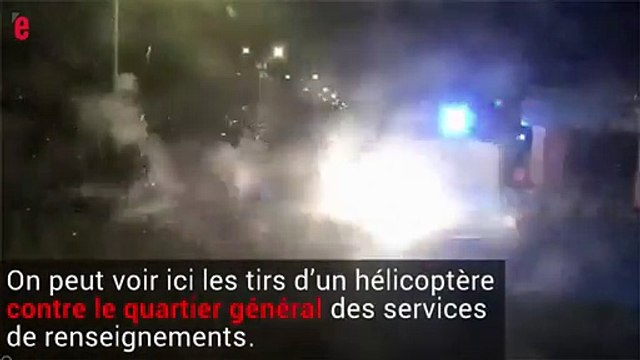 Coup dÉtat en Turquie_ des images des attaques rebelles diffusées....