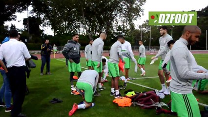 POR-ALG J-2 : Entrainement à Jamor