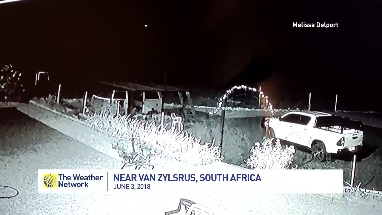 BREAKING! An asteroid just hit Earth, sparkling a fireball over South Africa!