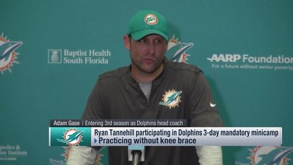 Adam Gase raves about Ryan Tannehill's progress over the years