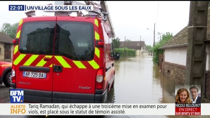 Breteuil-sur-Iton, un village sous les eaux