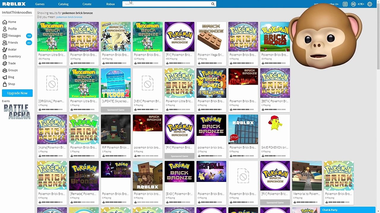 "POKÉMON BRICK BRONZE IS BACK!!" | ROBLOX