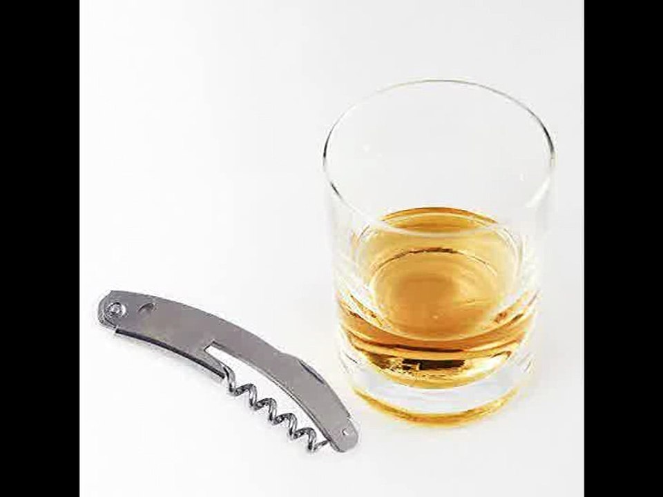 [- Deluxe 7 Piece Stainless Cocktail Steel Bar Set FREE Cocktail Recipe Book & Stand, Cocktail