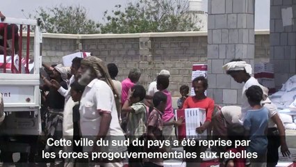 Yémen: distribution d'aide humanitaire dans le sud du pays