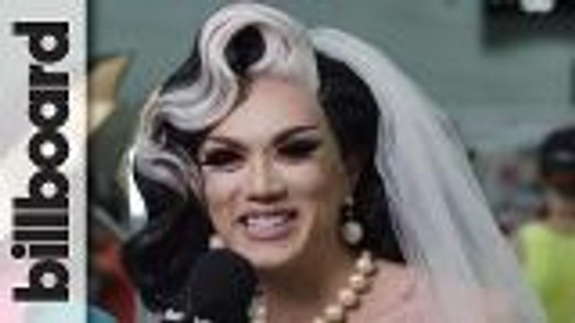 'Drag Race' Queens Guess Which Rock Band Wore Drag in Their Music Video | Billboard Pride