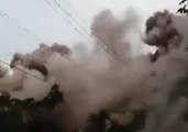 Ambulance Engulfed by Torrent of Ash from Fuego Volcano