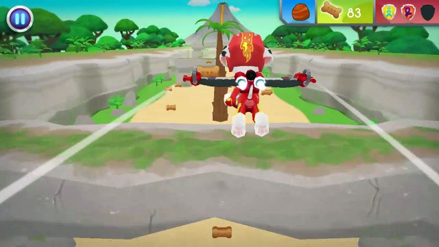 PAW Patrol Pups Take Flight Marshall Paw Flight Volcano Island Fun Kids Cartoon Game Nick Jr.