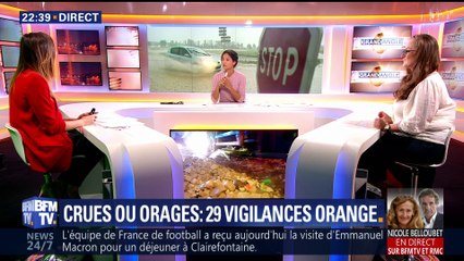 Crues ou orages: 29 départements en vigilance orange (2/2)