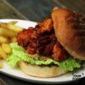 Crispy chicken in a burger ! Asian Chicken Burger by Chef @Sanjyot Keer
