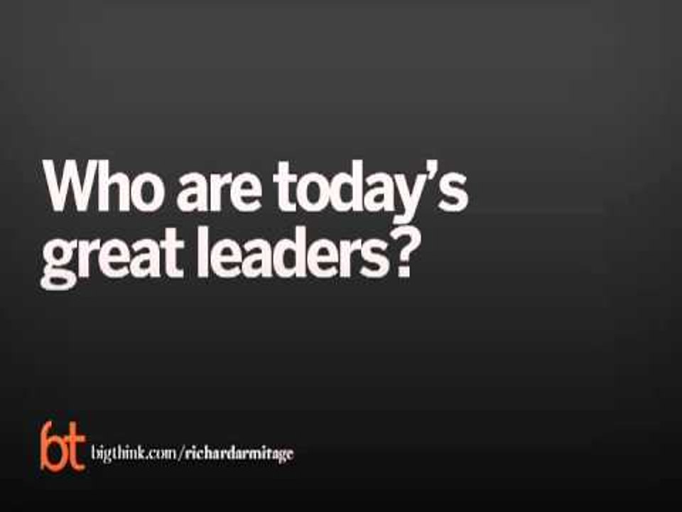 What makes a great leader?