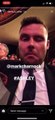 Emmerdale star Danny miller on he instagram at British soap awards 2018