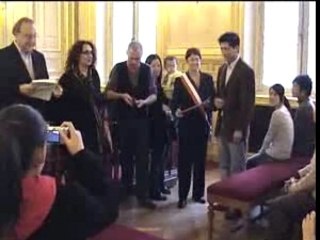 Parrainage de Ren Liping - Mairie de Paris 3ème