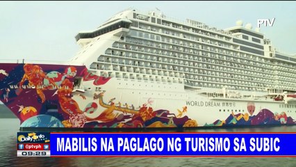Mabilis na paglago ng turismo sa Subic