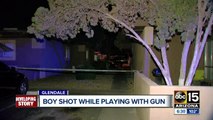 Teen shot after accidentally shooting himself with mom's gun