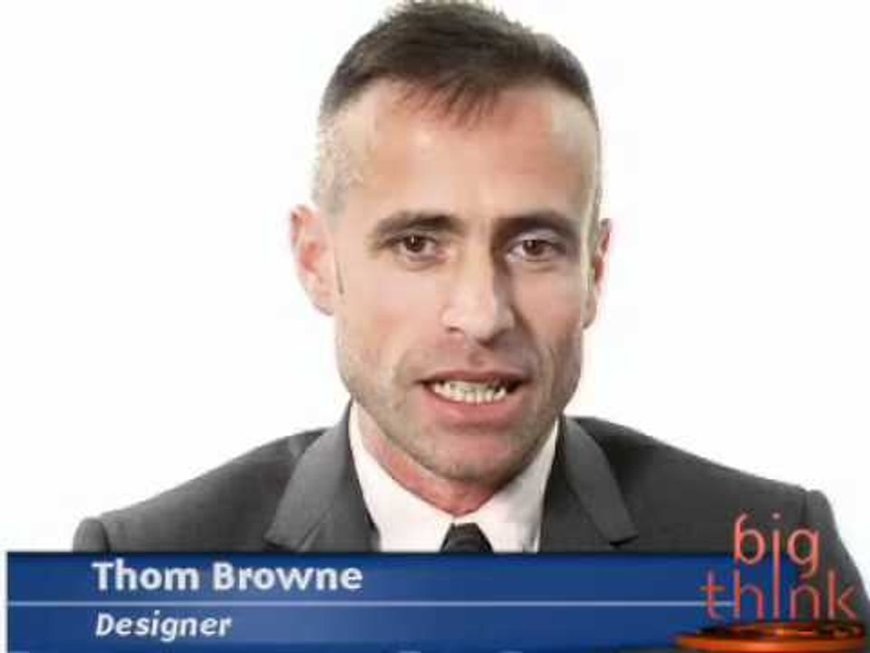 Thom Browne on Masculinity in Fashion