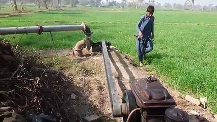Diesel Engine Tube well System Technology Agriculture In Pakistan