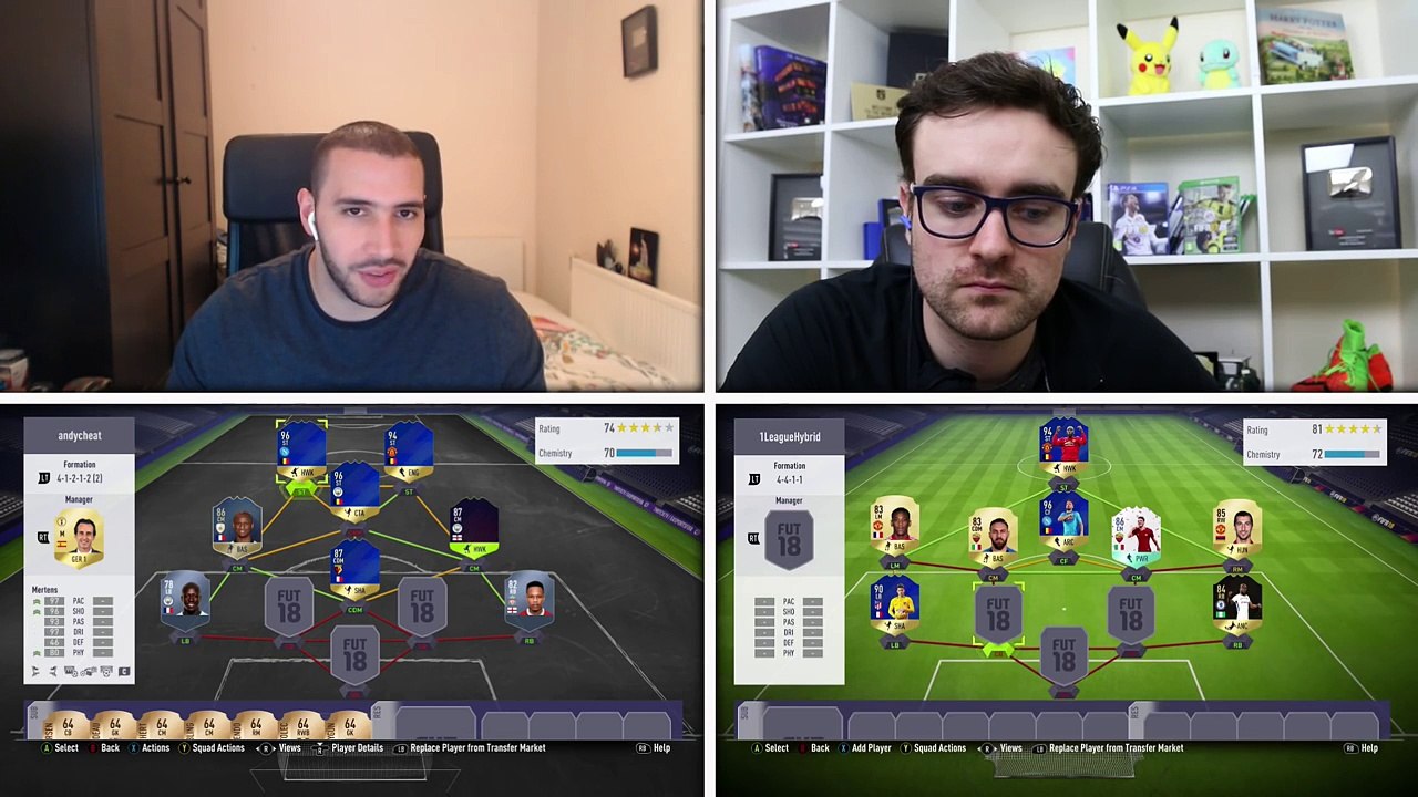 EPIC TOTS MERTENS SQUAD BUILDER SHOWDOWN! FIFA 18 ULTIMATE TEAM