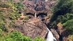 Dudhsagar waterfalls ❤️Video by @ax_roman #goa #india #travel #train