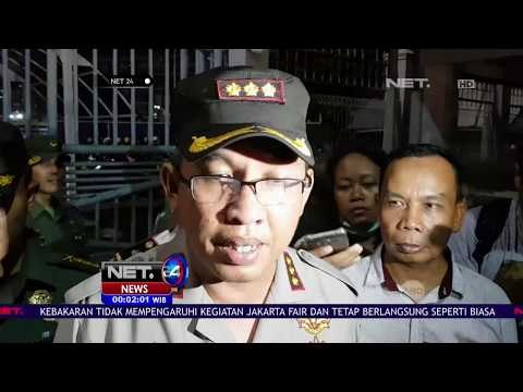 Kondisi Gedung JIEXPO yang Terbakar NET24