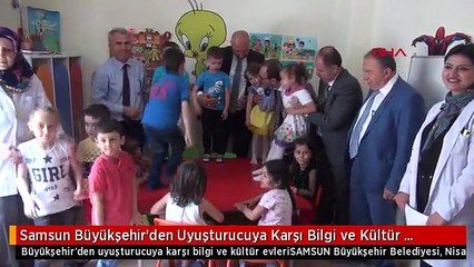 Samsun Büyükşehir'den Uyuşturucuya Karşı Bilgi ve Kültür Evleri Hd