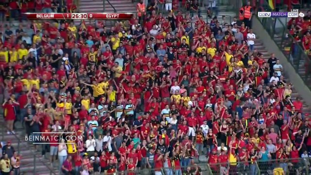 اهداف مباراة مصر وبلجيكا 0-3 - 2018.06.06