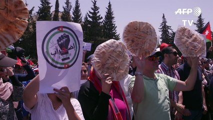 إضراب في الاردن بعد احتجاجات ليلية جديدة ضد قانون ضريبة الدخل