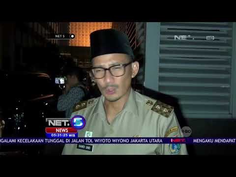 Wagub Sandiaga Uno Meninjau Gedung Annex yang Terbakar NET5