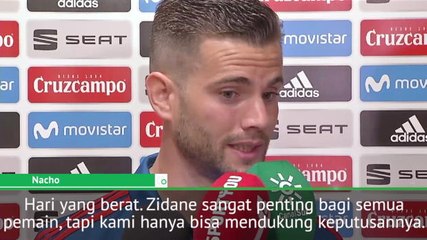 'Hari Yang Berat' Setelah Zidane Putuskan Hengkang Dari Real - Nacho