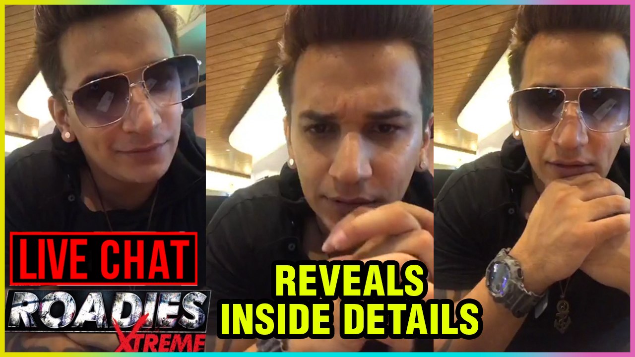 Prince Narula Reveals Roadies Inside Details | Minni And Kriti Roadies Fight | LIVE CHAT