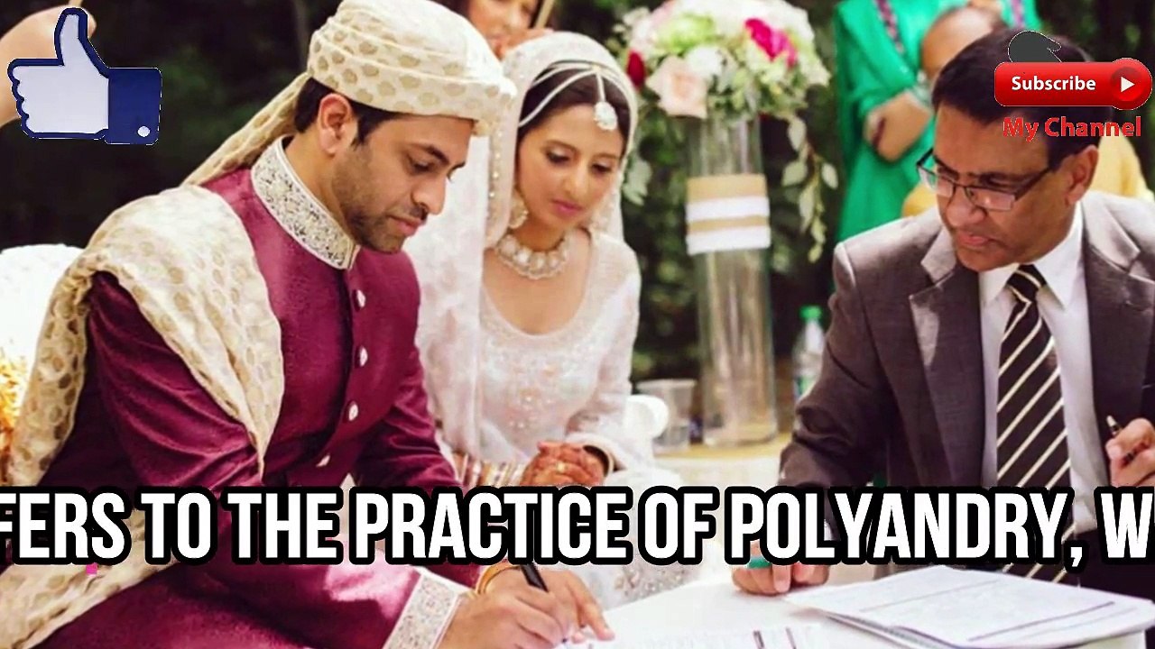 The wife married to FIVE brothers -- Polyandry - پانچ بھائیوں کی ایک بیوی - حیرت انگیز ویڈیو