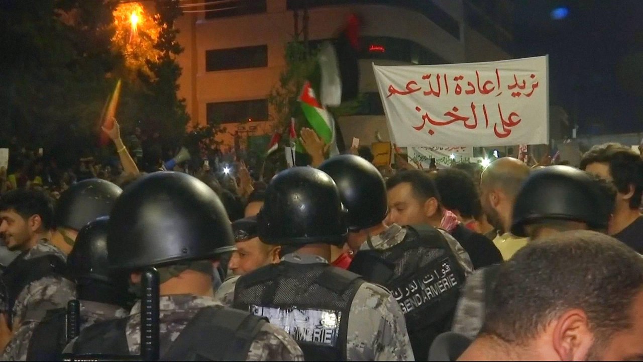 Omar al-Razzaz appointed Jordan's new PM amid protests