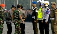 Polri-TNI Gelar Apel terkait Pengamanan Hari Raya Idul Fitri