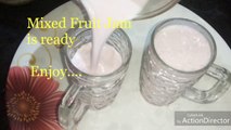 Mixed Fruit Jam Milk Shake Recipe | mix fruit jam milk shake kids special