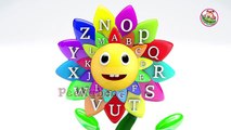 Learn Alphabets with Flower | Alphabets in Flower Petals | Alphabets Song for Kids | Peekaboo |
