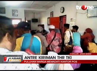Warga Padati Kantor Pos Ambil Uang Kiriman TKI