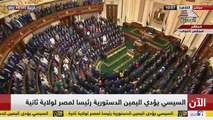 السيسي يؤدي اليمين الدستورية رئيسا لمصر لولاية ثانية