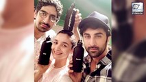 COUPLE GOALS! Ranbir & Alia Sport Eco-Friendly Bottles On Brahmastra Sets