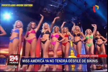 EEUU: el concurso Miss América ya no tendrá desfile en bikinis