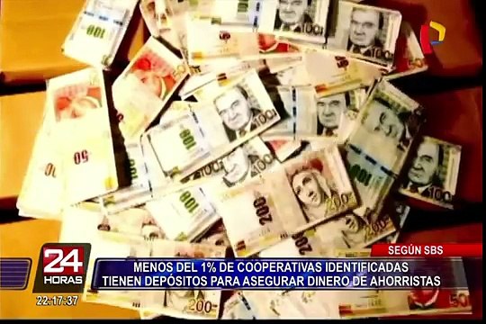 Superintendente de la SBS: Pueden haber cooperativas creadas para lavar dinero o estafar