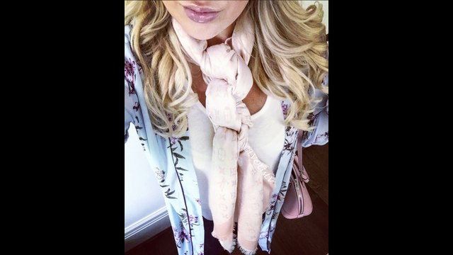 How To Tie Your Louis Vuitton Shawl Using The Lotus Style