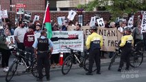 İsrail'in Gazze sınırındaki saldırıları ABD'de protesto edildi