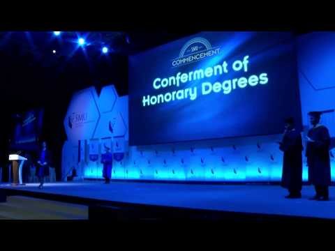 Singapore Management University Commencement 2013, Hooding & Conferment of Degrees