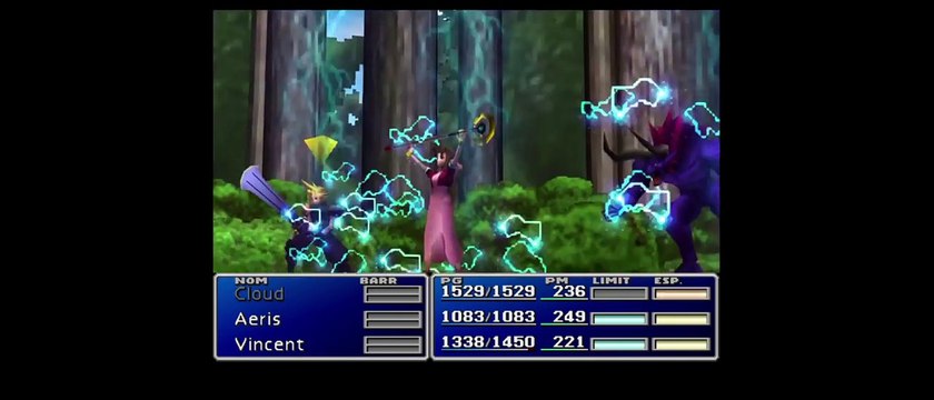 FFVII todos los límites de Aeris / all Aerith's limits