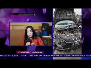 Anisa Bahar Mengalami Kecelakaan Tunggal Di Jalan Tol