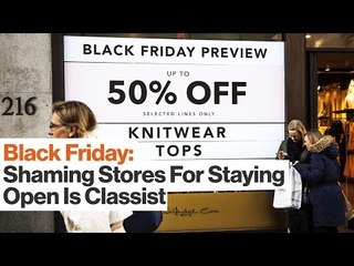 Does Black Friday Shopping Keep Workers from Their Families? | C. Nicole Mason